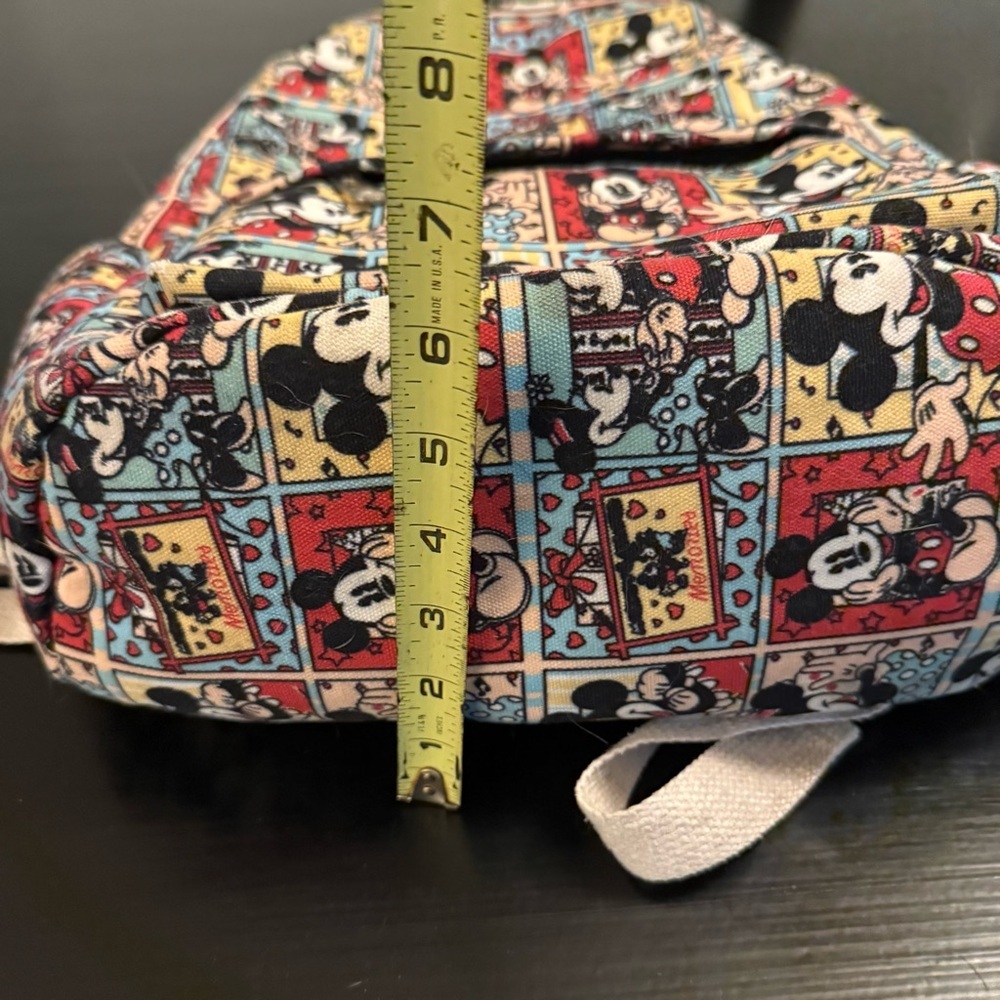 Disney Mickey Mouse Patterned Backpack - image 7